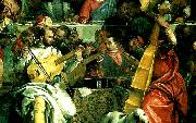 Paolo  Veronese a group of musicians Germany oil painting artist